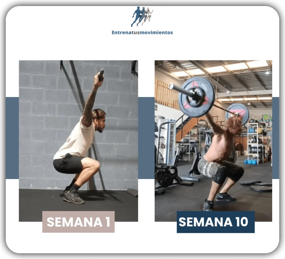 Antes y después — caso 15